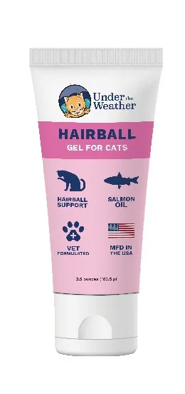 3.5oz Under the Weather Cat Hairball Squeezable Gel - Supplements